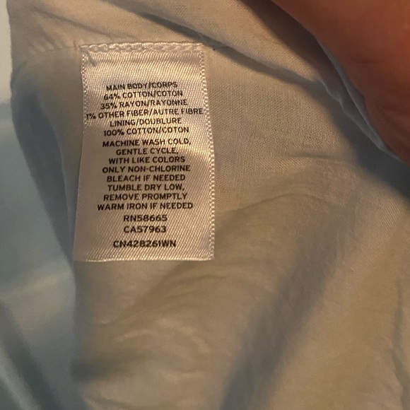 NWT Caslon Striped Tiered Midi Dress, size 3X - Picture 4 of 8